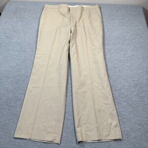 Sears‎ Sportswear Pants Men 40x30 Beige Khaki Dress Slacks Perma Prest Vintage